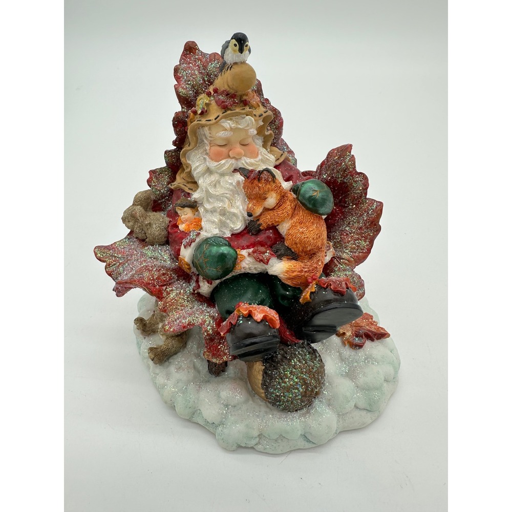 Christopher Radko Figurine Woodland Winds Pleasant Dreams Santa Chrismas